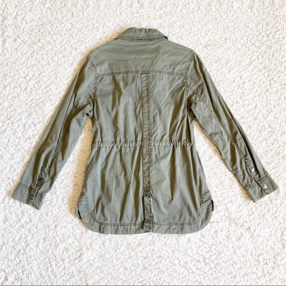 Anthropologie Marrakech Green Geneva Anorak Utility Field Jacket Green, Small - Picture 2 of 10